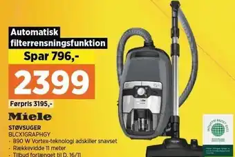Power Miele støvsuger tilbud