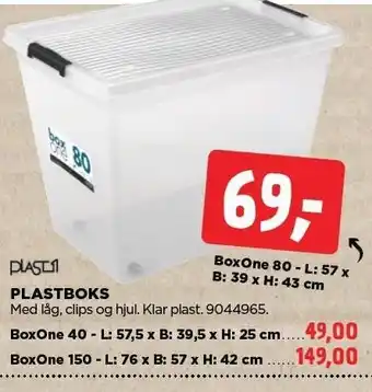 jem & fix Plastboks tilbud