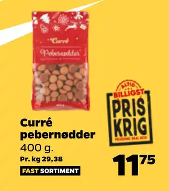 Netto Curré pebernødder tilbud