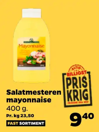 Netto Salatmesteren mayonnaise tilbud