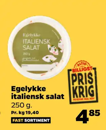 Egelykke italiensk salat