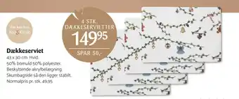 Kop & Kande Dækkeserviet tilbud