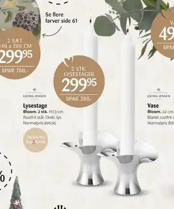 Kop & Kande Lysestage tilbud