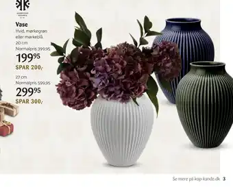 Kop & Kande Vase tilbud