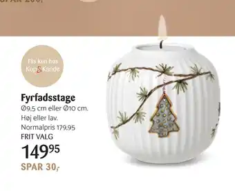 Kop & Kande Fyrfadsstage tilbud