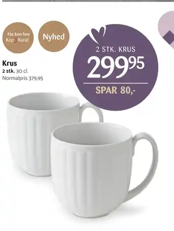 Kop & Kande Krus tilbud