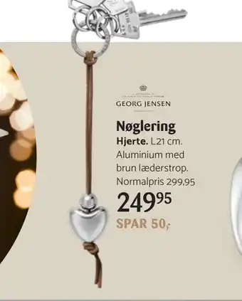 Kop & Kande Nøglering tilbud