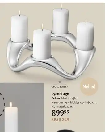 Kop & Kande Lysestage tilbud
