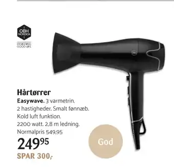 Kop & Kande Hårtørrer tilbud