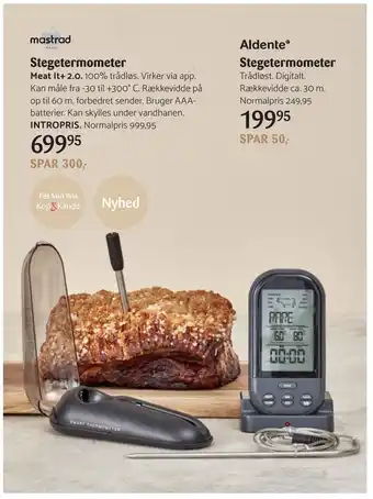 Kop & Kande Stegetermometer tilbud