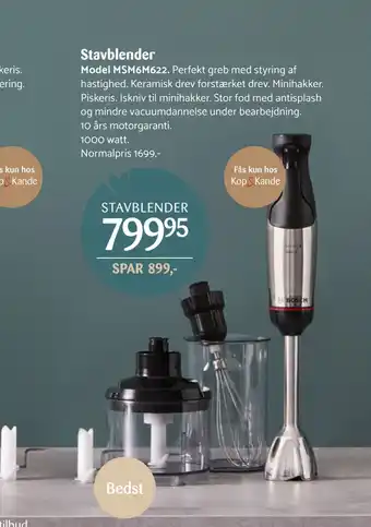 Kop & Kande Stavblender tilbud