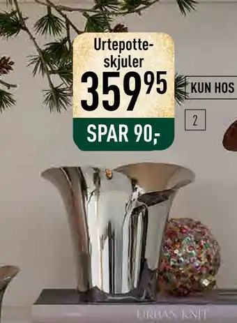 Imerco Bloom botanica urtepotteskjuler tilbud