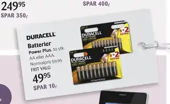 Kop & Kande Batterier tilbud