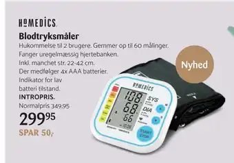 Kop & Kande Blodtryksmåler tilbud