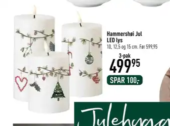 Imerco Hammershøi jul led lys tilbud