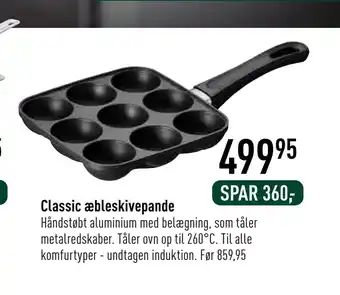 Imerco Classic æbleskivepande tilbud