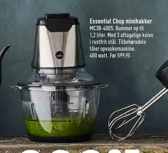 Imerco Essential chop minihakker tilbud