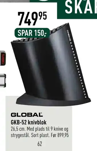 Imerco Gkb-52 knivblok tilbud