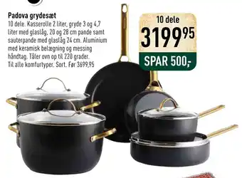 Imerco Padova grydesæt tilbud