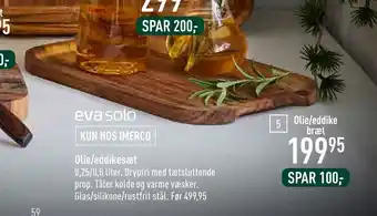 Imerco Olie/eddike bræt tilbud