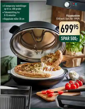 Imerco Pizzamaskine tilbud
