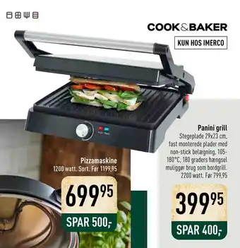 Imerco Panini grill tilbud