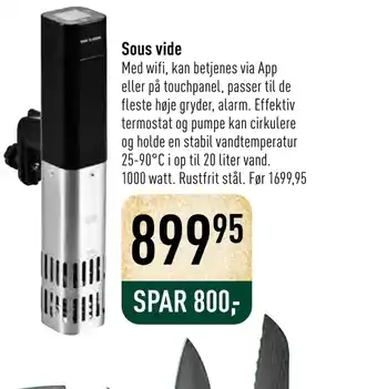 Imerco Sous vide tilbud