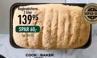 Premium rugbrødsform