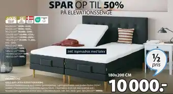 JYSK Dreamzone elevationsseng tilbud