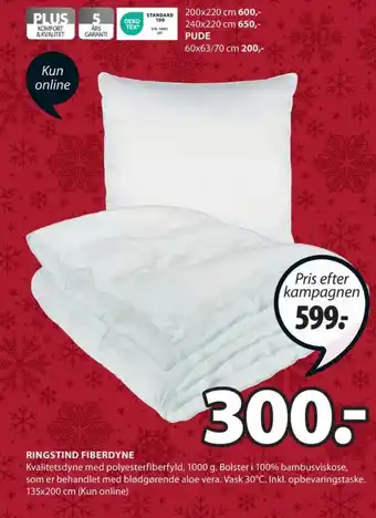 JYSK Ukendt dyne tilbud