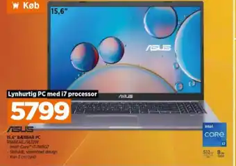 Power Asus bærbar pc tilbud