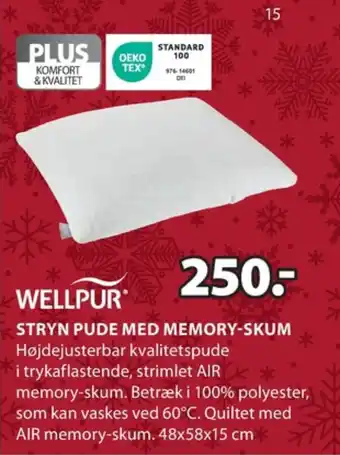 JYSK Wellpur hovedpude tilbud