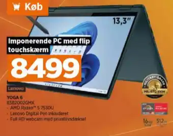 Power Lenovo bærbar pc tilbud