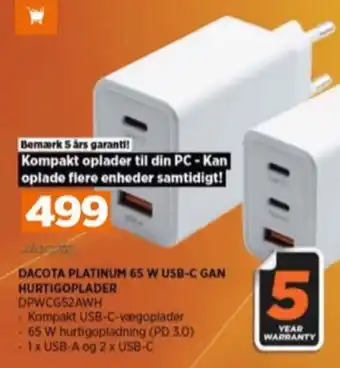 Power Dacota lader tilbud