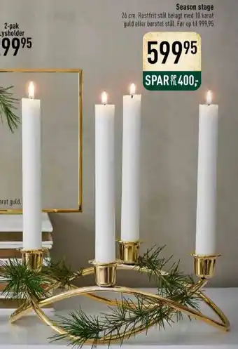 Imerco Georg jensen adventsstage tilbud