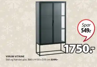 Ukendt vitrineskab