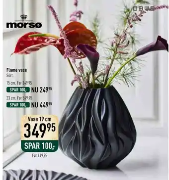 Imerco Morsø vase tilbud