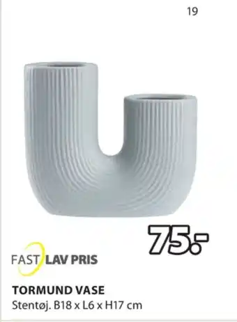 JYSK Ukendt vase tilbud