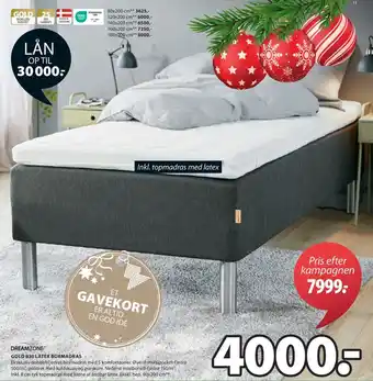 JYSK Dreamzone boxmadras tilbud