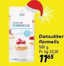 Dansukker flormelis