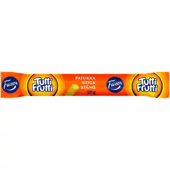 Fazer | 4 x fazer tutti frutti stang | slik & snacks > slik