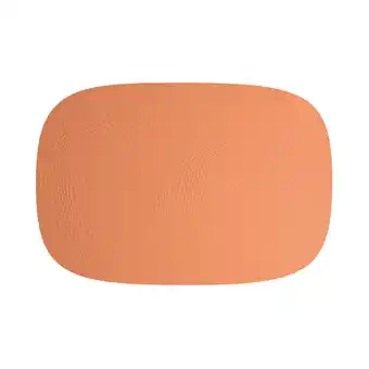 Aida karim rashid recycled læder dækkeserverviet apricot
