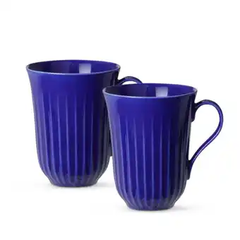 Kop & Kande Lyngby krus mørkeblå 2 stk. 32 cl tilbud