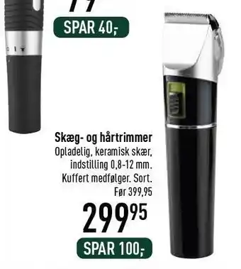 Imerco Ucare skæg- og hårtrimmer tilbud