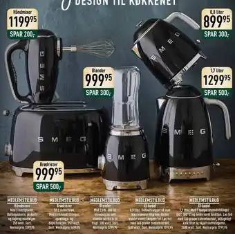 Imerco Håndmixer, brødrister, blender eller el-kedel tilbud