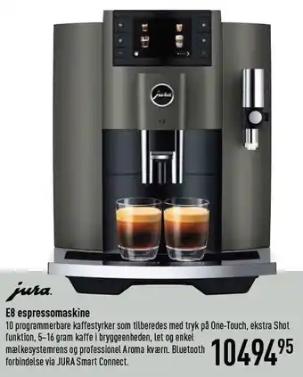 Jura e8 espressomaskine