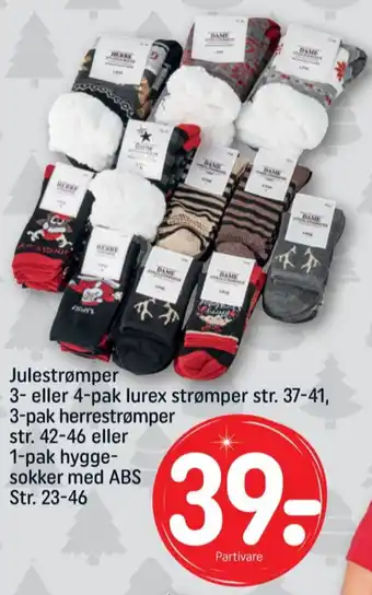 REMA 1000 Ukendt strømper tilbud