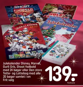 REMA 1000 Disney julekalender tilbud