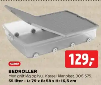jem & fix Keter bedroller tilbud