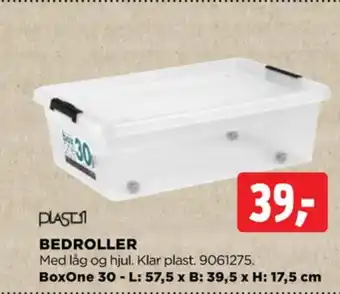 jem & fix Plast1 bedroller tilbud